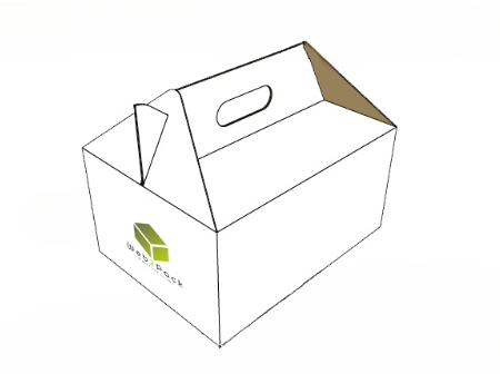 Caisse déjeuner fond semi-auto