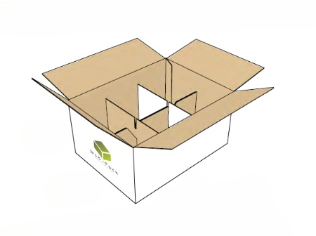 Caisse américaine croisillons intégrés