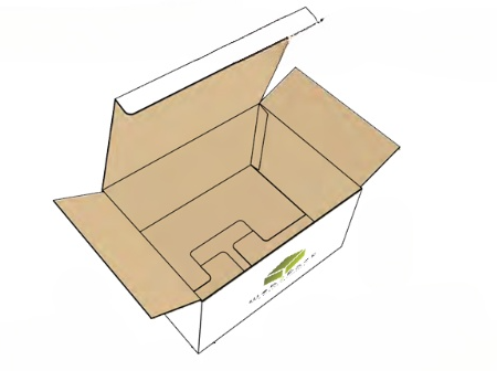 Caisse à couvercle fond semi auto