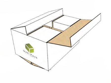 Caisse croisillon 2 faces