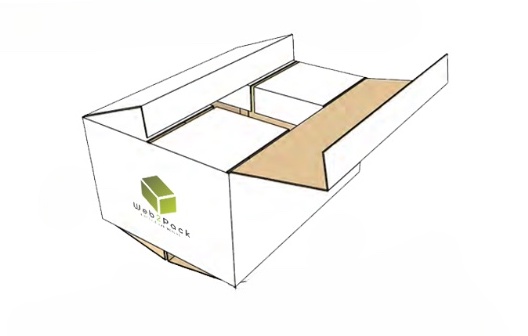 Caisse croisillon 2 faces