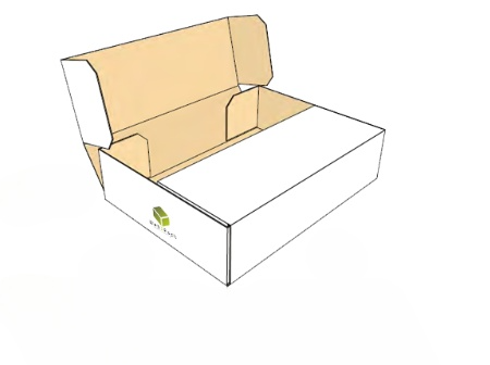 Boîte montée fermeture à insertion