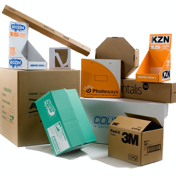 Gamme de cartons d'emballage personnalisés