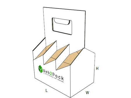 Pack 6 bouteilles fond automatique